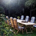 Buitentafel 6 persoon appartement Vakantie Meerlo Buiten vergaderen bij Vakantie Meerlo