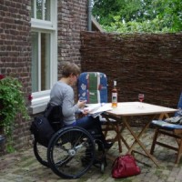 Vakantie Meerlo zorgvakanties terras aangepast appartement